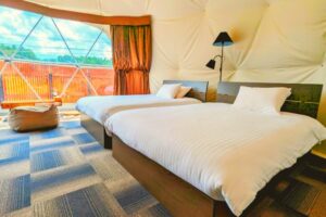 Suite Glamping Kawaguchiko bed room
