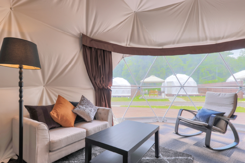 Glamping Varie suiteroom