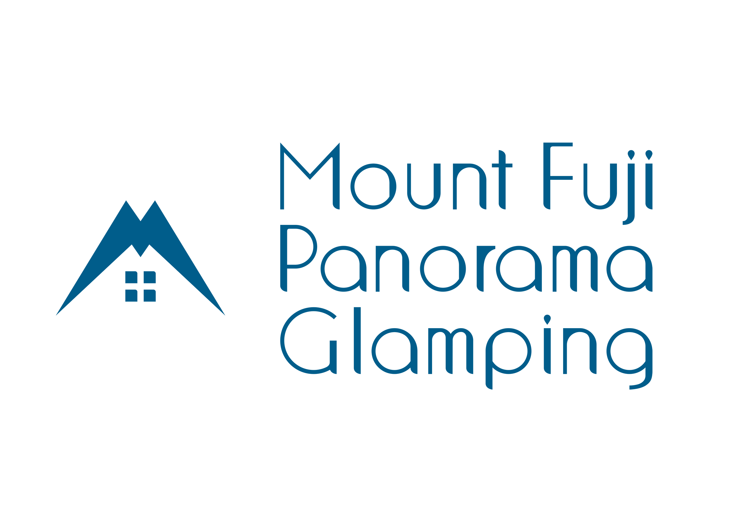 Panorama glamping logo