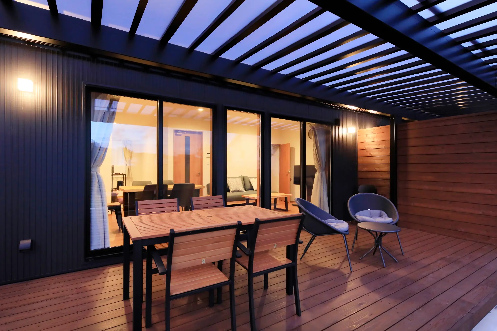 Quiet Moments on the Terrace with Mt. Fuji